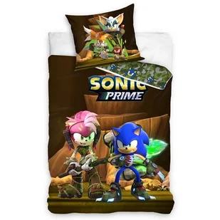 Pościel dziecięca Jeż Sonic i Amy Rose, 140 x 200 cm, 70 x 90 cm - Pościel dla dzieci - miniaturka - grafika 1