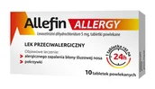 Leki na alergię - Allefin Allergy 5 mg Lek przeciwalergiczny, 10 tabletek powlekanych - miniaturka - grafika 1