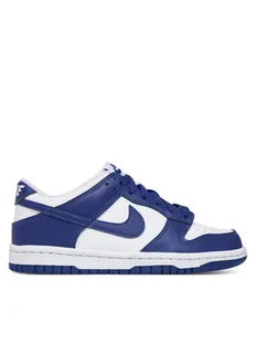 Nike Sneakersy Dunk Low (GS) FB9109 131 Biały - Buty dla dziewczynek - miniaturka - grafika 1