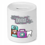 Skarbonki - Skarbonka Dla Gosi na Urodziny na Prezent z Nadrukiem ze Zdjęciem + Opakowanie na prezent (wzór 03) - miniaturka - grafika 1