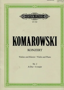 Koncert A-Dur 2 na skrzypce i fortepian - Książki o kulturze i sztuce - miniaturka - grafika 1
