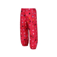 Spodnie i spodenki dla chłopców - Regatta Unisex dzieci Peppa Pack-it spodnie na wędrówki Jasny róż 2 Years - miniaturka - grafika 1