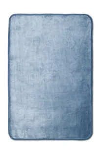 Dywanik łazienkowy Miami Viscose 60x90 cm niebieski - Dywaniki łazienkowe - miniaturka - grafika 1