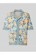 Koszule męskie - Koszula casualowa o kroju relaxed fit z kołnierzykiem typu resort model DUKE - Only & Sons - miniaturka - grafika 1