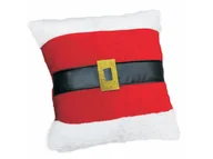 Pozostałe akcesoria świąteczne - GAM Poszewka na poduszkę Pas Mikołaja na święta Bożego Narodzenia - 1 szt. EKWA18032 - miniaturka - grafika 1