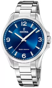Zegarek Zegarek Festina F20656-2 Solar Energy - Zegarki męskie - miniaturka - grafika 2