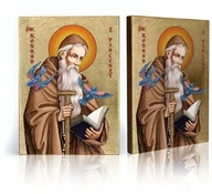 Ikony i obrazy sakralne - Ikona religijna Święty Konrad z Piancezy - miniaturka - grafika 1