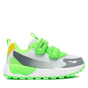 Sneakersy Primigi 7959000 Szary - Buty dla dziewczynek - miniaturka - grafika 1