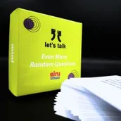 Książki do nauki języka angielskiego - Karty konwersacyjne mini. Even More Random Questions - miniaturka - grafika 1