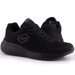 Buty męskie sportowe Lotto Connect Oc Black - Buty sportowe męskie - miniaturka - grafika 1