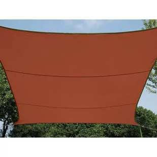 Perel Żagiel przeciwsłoneczny, kwadratowy, 5 m, terakota - Parasole ogrodowe - miniaturka - grafika 1