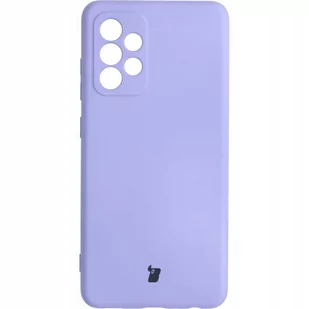Bizon Etui Case Silicone Galaxy A52s 5G A52 5G A52 4G jasnofioletowe BCSGALA52LPU - Etui i futerały do telefonów - miniaturka - grafika 1