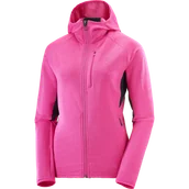 Koszulki sportowe damskie - BLUZA SALOMON ESSENTIAL LIGHTWARM HZ W C22243 - miniaturka - grafika 1