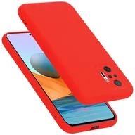 Etui i futerały do telefonów - Etui ochronne Cadorabo do Xiaomi RedMi NOTE 10 PRO w kolorze czerwonym Etui na telefon komórkowy Etui z TPU - miniaturka - grafika 1