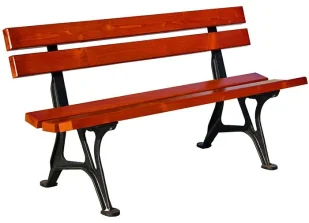 Ławka miejska 180cm M5-C79 - Ławki ogrodowe - miniaturka - grafika 1