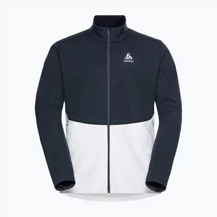 Kurtki narciarskie - Kurtka softshell męska Odlo Markenes granatowo-biała 612642 xl - grafika 1