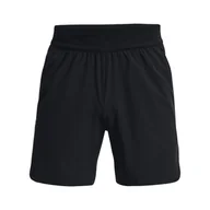 Spodenki męskie - Męskie Spodenki UNDER ARMOUR UA VANISH ELITE SHORT 1376782-001 – Czarny - miniaturka - grafika 1