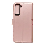 Etui i futerały do telefonów - Forcell Kabura MEZZO Book do SAMSUNG Galaxy S21 FE mandala złoty róż - miniaturka - grafika 1
