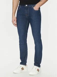 Guess Jeansy M5GA27D5MZ1 Szary Regular Fit - Spodnie męskie - miniaturka - grafika 1