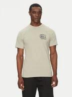 Koszulki męskie - Vans T-Shirt Next Stop VN000NHPZUJ1 Beżowy Regular Fit - miniaturka - grafika 1