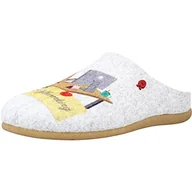 Kapcie damskie - HOT POTATOES Kapcie damskie Hatting, szary, 39 eu - miniaturka - grafika 1