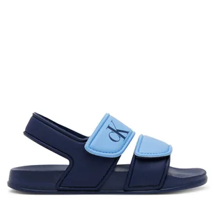 Sandały Calvin Klein Jeans V1X2-83030-1172X S Niebieski - Buty dla chłopców - miniaturka - grafika 1