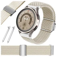 Akcesoria do zegarków - Pasek do Garmin Venu 3s 41mm smartwatch kremowa opaska 18mm - miniaturka - grafika 1
