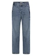 Spodnie męskie - Sublevel Dżinsy - Regular fit - w kolorze niebieskim - miniaturka - grafika 1