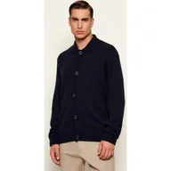 Swetry męskie - Hechter Paris Kardigan Regular Fit z dodatkiem wełny - miniaturka - grafika 1