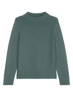 Swetry damskie - Marc O´Polo Sweter w kolorze ciemnozielonym - miniaturka - grafika 1