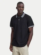 Koszulki męskie - Blend Polo 20716479 Niebieski Regular Fit - miniaturka - grafika 1