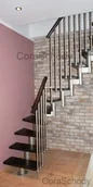 Schody strychowe - Schody CORA model Mix 04 L-90 13 elementów - miniaturka - grafika 1