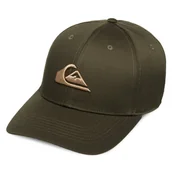 Czapki damskie - Czapka z daszkiem Quiksilver Decades AQYHA04002 Khaki - miniaturka - grafika 1