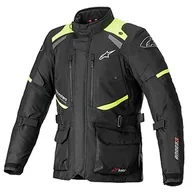 Odzież motocyklowa - Alpinestars Andes V3 Drystar Jacket Black/Fluo Yellow - miniaturka - grafika 1