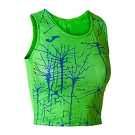 Koszulki i topy damskie - Joma Damski Top Elite Ix T-Shirt, zielony świecący, XXXXS - miniaturka - grafika 1
