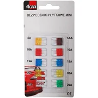 Akcesoria do układu elektrycznego - Bezpieczniki samochodowe płytkowe MINI 4Car - miniaturka - grafika 1