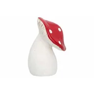 Pozostałe ozdoby ogrodowe - Figura ogrodowa ceramiczna grzyb H17cm - miniaturka - grafika 1