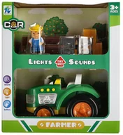 Samochody i pojazdy dla dzieci - Traktor z akcesoriami Farmer MEGA CREATIVE 500633 - miniaturka - grafika 1