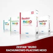 Programy finansowe i kadrowe - ZESTAW BIURO RACHUNKOWO-PŁACOWE NEXO - miniaturka - grafika 1