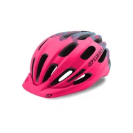 Kaski rowerowe - Kask rowerowy Dziecięcy Juniorski Giro Hale Matte Bright Pink Uniwersalny - miniaturka - grafika 1