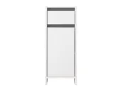 Szafki łazienkowe - LIVARNO home Szafka łazienkowa z szufladą Oslo, biały - miniaturka - grafika 1