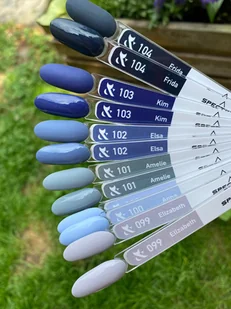 Lakier hybrydowy F.O.X gel-polish gold Spectrum 100, 7 ml - Lakiery hybrydowe - miniaturka - grafika 1