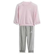 Odzież sportowa dziecięca - adidas Jogger Młodzież/Dziecko Unisex dziecko, Clear Pink/White, 18-24 meses - miniaturka - grafika 1