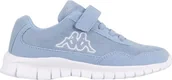 Buty dla dziewczynek - Kappa Buty dla dzieci Kappa Follow K niebieskio-białe 260604K 6110 27 - 91713-726 - miniaturka - grafika 1