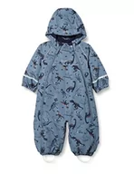 Kombinezony dla dzieci - Celavi Unisex Baby Wholesuit with 2 Zippers Snowsuit, China Blue, 80 - miniaturka - grafika 1