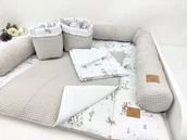 Przewijaki - Komplet na przewijak, mata do przewijania, przewijak w misie - miniaturka - grafika 1