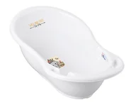Wanienki dla dzieci - Tega Baby Wanienka mała Lux. Dziki Zachód, słonik, 86 cm, biała - miniaturka - grafika 1