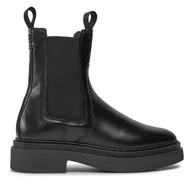Botki damskie - Sztyblety Gant Zandrin Chelsea Boot 27551400 Czarny - miniaturka - grafika 1