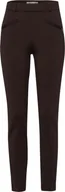 Spodnie damskie - Raphaela by Brax Damskie spodnie Lillyth Chic New Scuba Jersey, Dark Brown, 29W / 30L - miniaturka - grafika 1