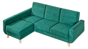 Narożnik Aramis Uttario Velvet 2951 Zielony Lewy - Narożniki - miniaturka - grafika 1